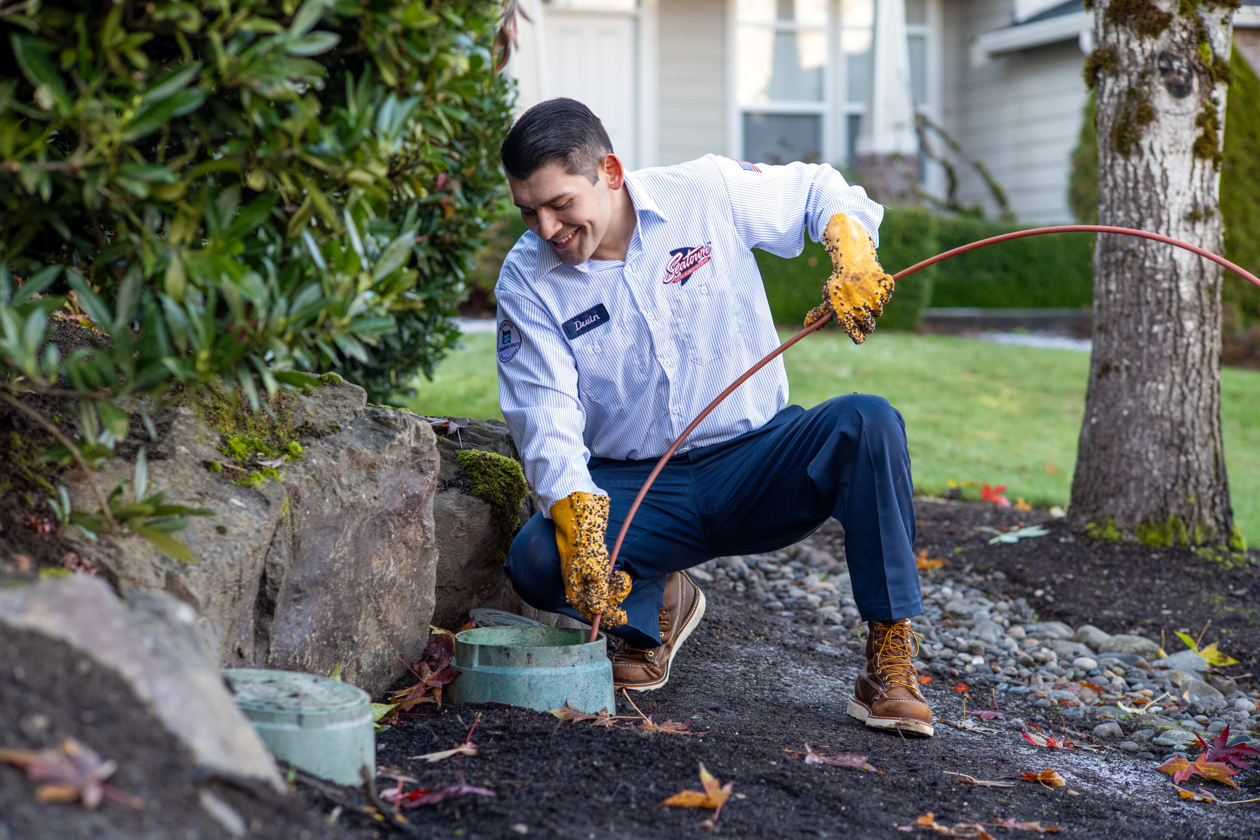 unclogging a drain in seattle